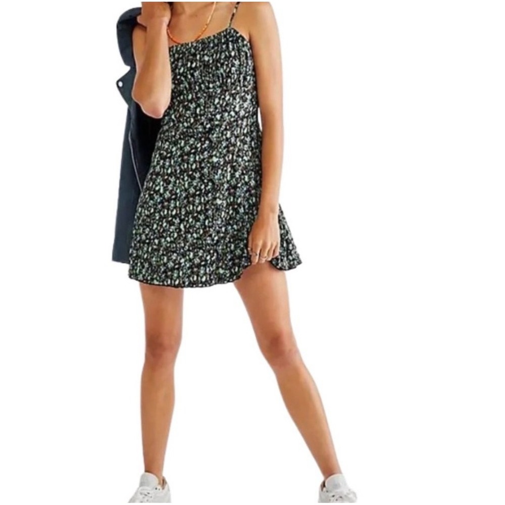 Free People Jamie Floral Print Minidress OB1356076 Women's Medium